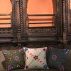 Sarena Cushion Cover, Grey - Image 9