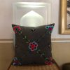 Sarena Cushion Cover, Grey - Image 4