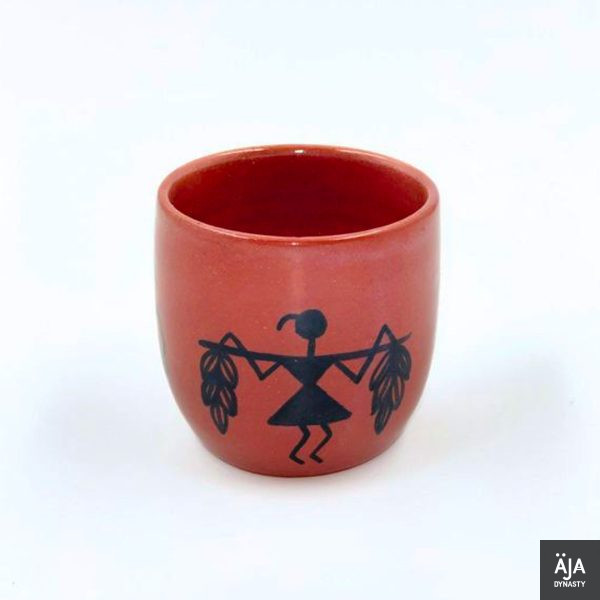 Warli-1 Ceramic Cup - Image 4