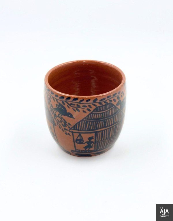 Warli-2 Ceramic Cup - Image 3