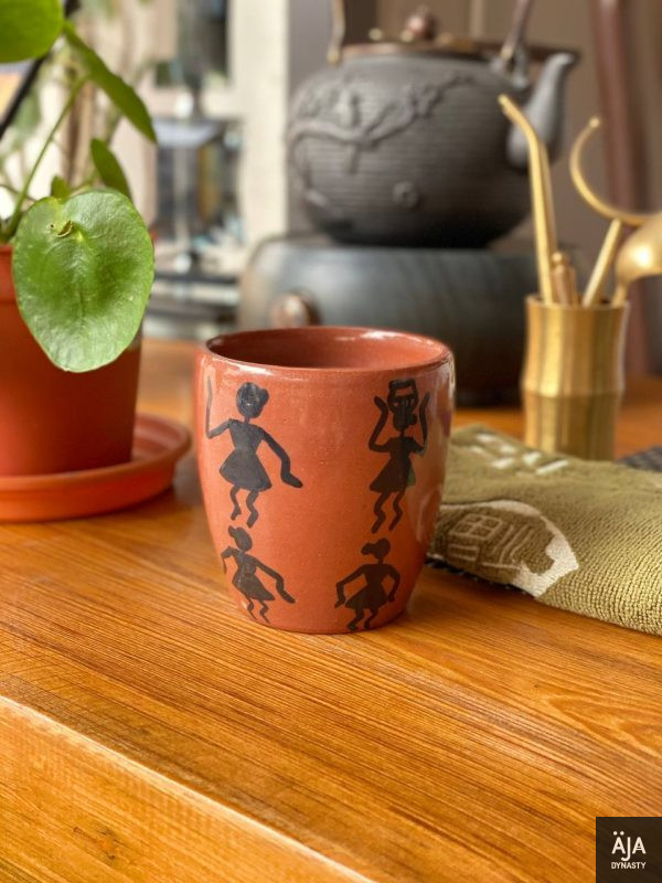 Warli-4 Ceramic Cup - Image 5