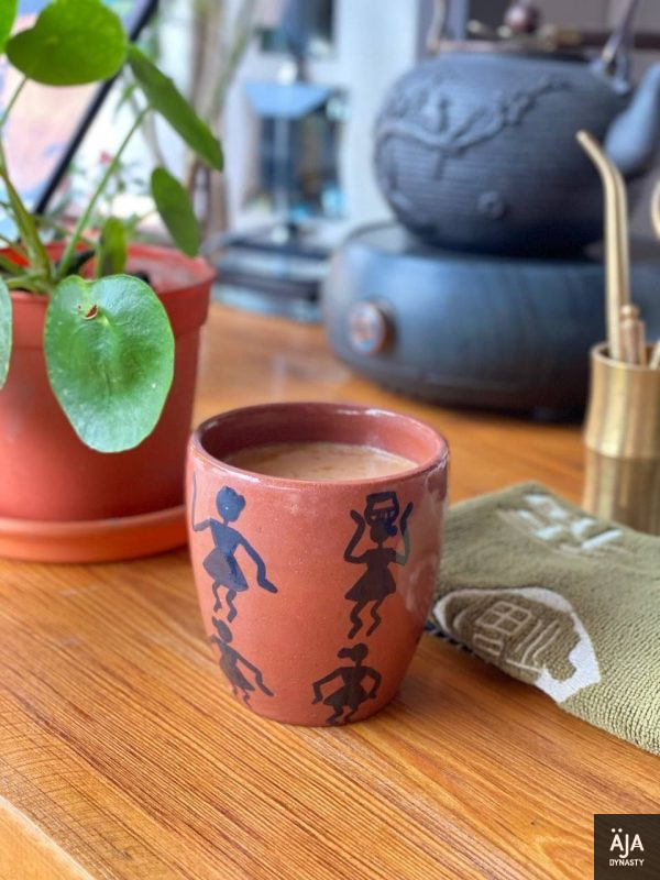 Warli-4 Ceramic Cup - Image 3