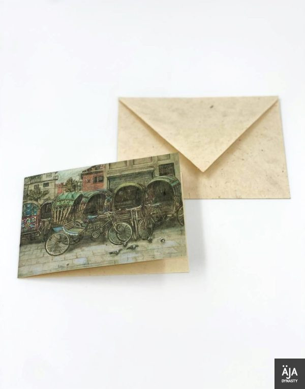 Rickshaws Postcard - Image 2