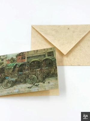 Rickshaws Postcard