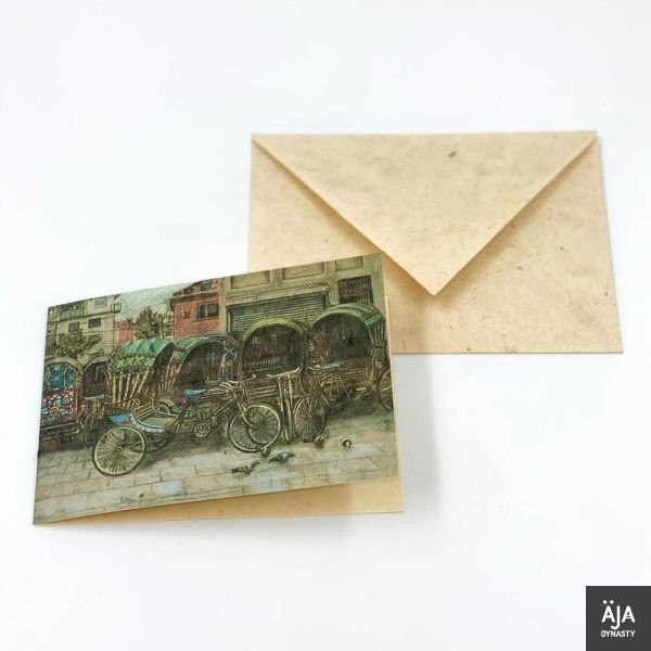 Rickshaws Postcard
