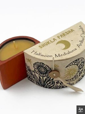 Medialuna Shukla Paksha (Waxing Moon) Candle