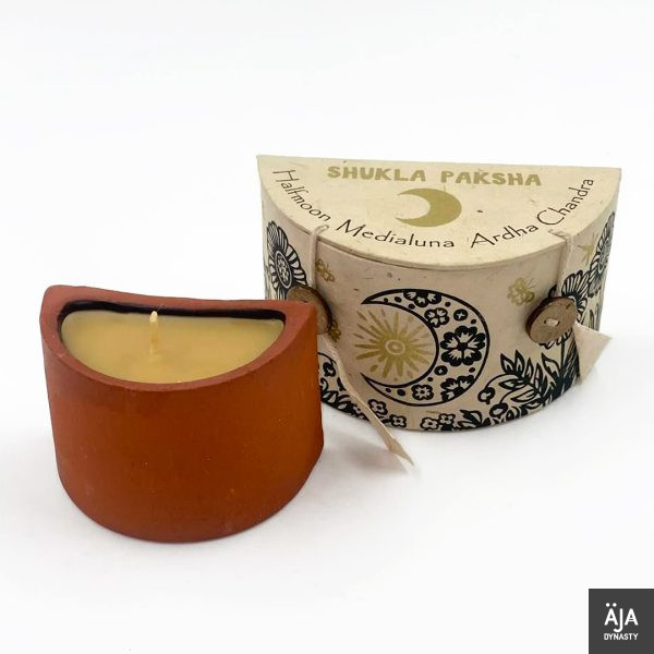 Medialuna Shukla Paksha (Waxing Moon) Candle - Image 2