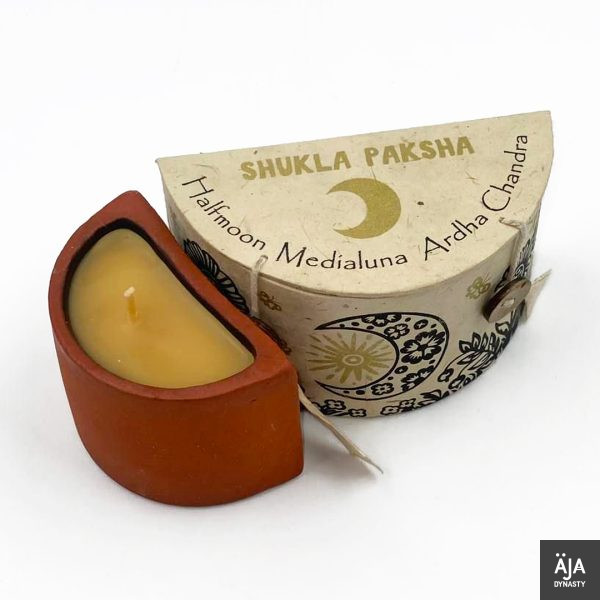 Medialuna Shukla Paksha (Waxing Moon) Candle - Image 3