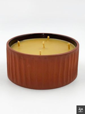 Chandrakar (Moonshape) ceramic candle (Copy)