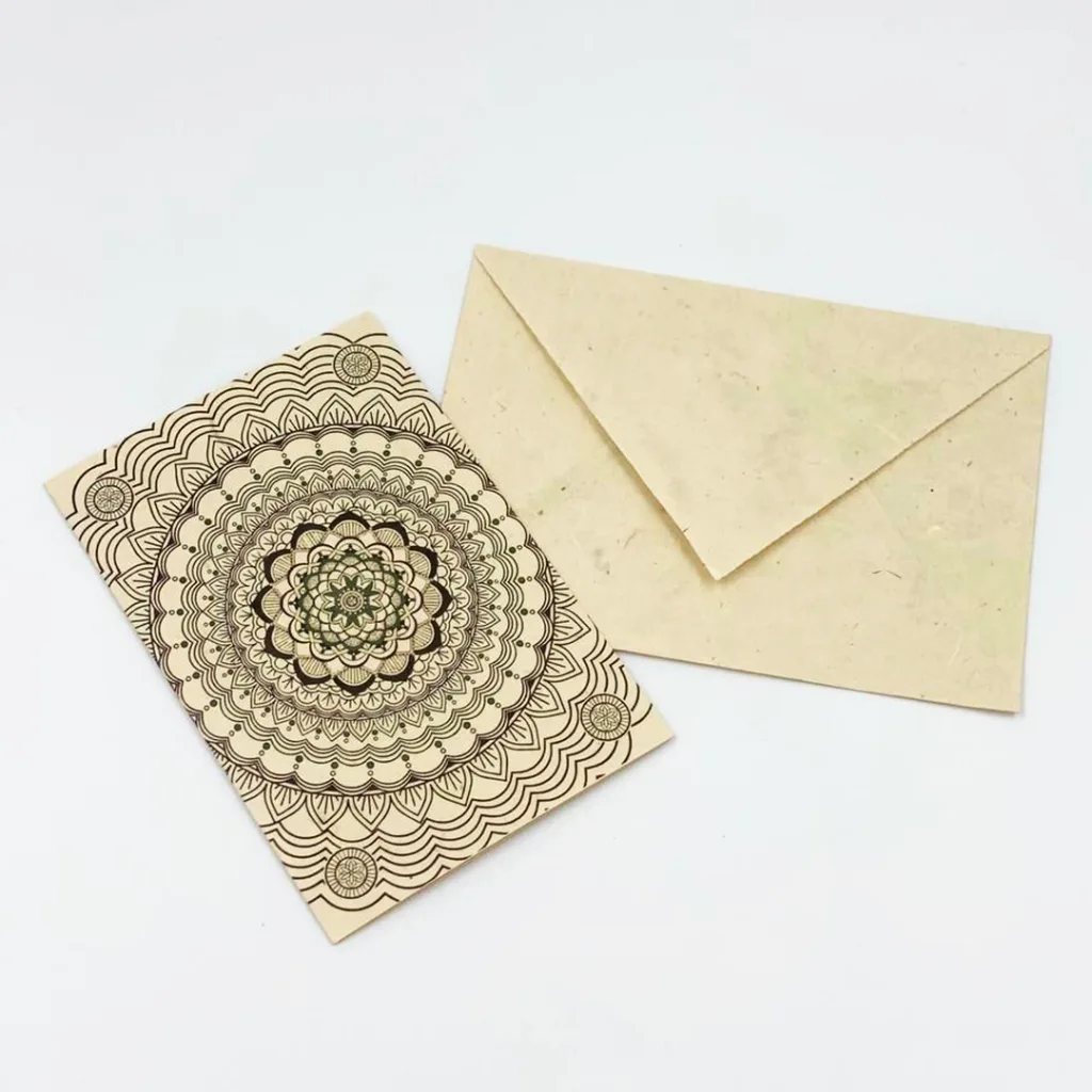 Mandala-5 postcard