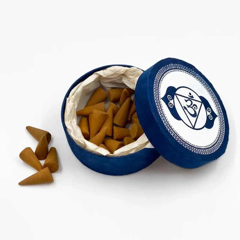 Third eye chakra (Ajna) 7 chakra incense cones
