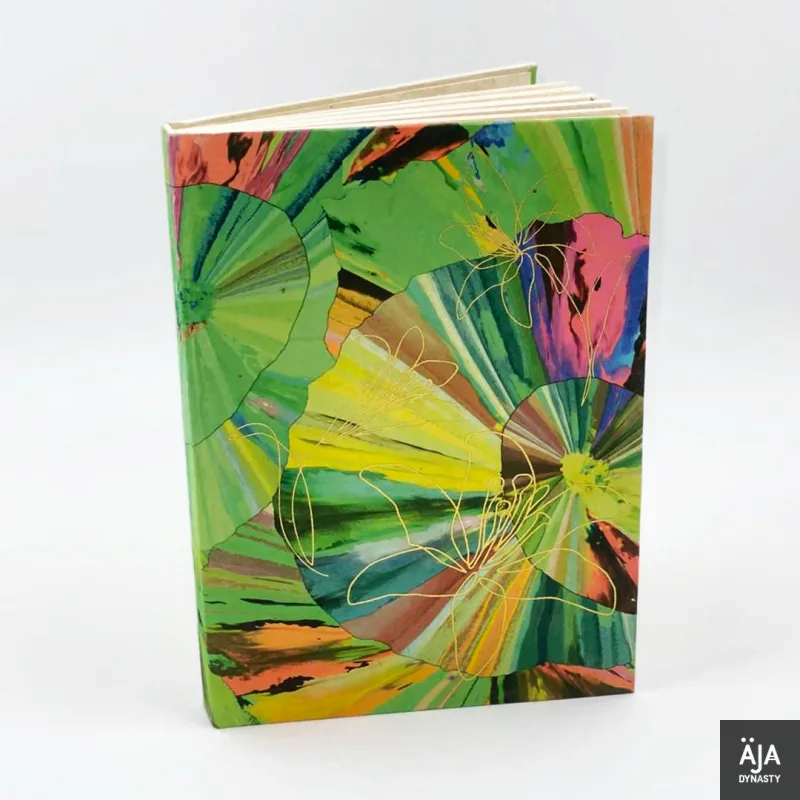 Golden lily notebook