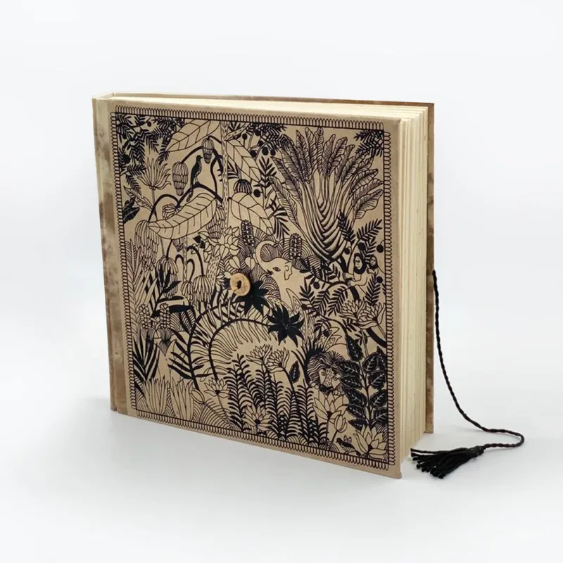 Jungle big notebook, black