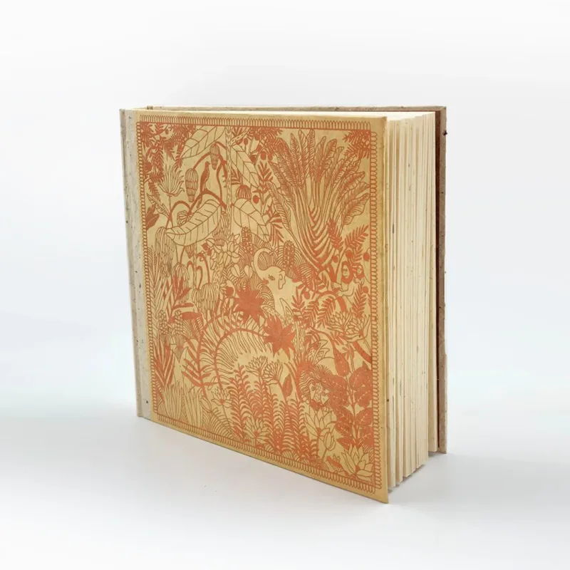 Jungle big notebook, copper