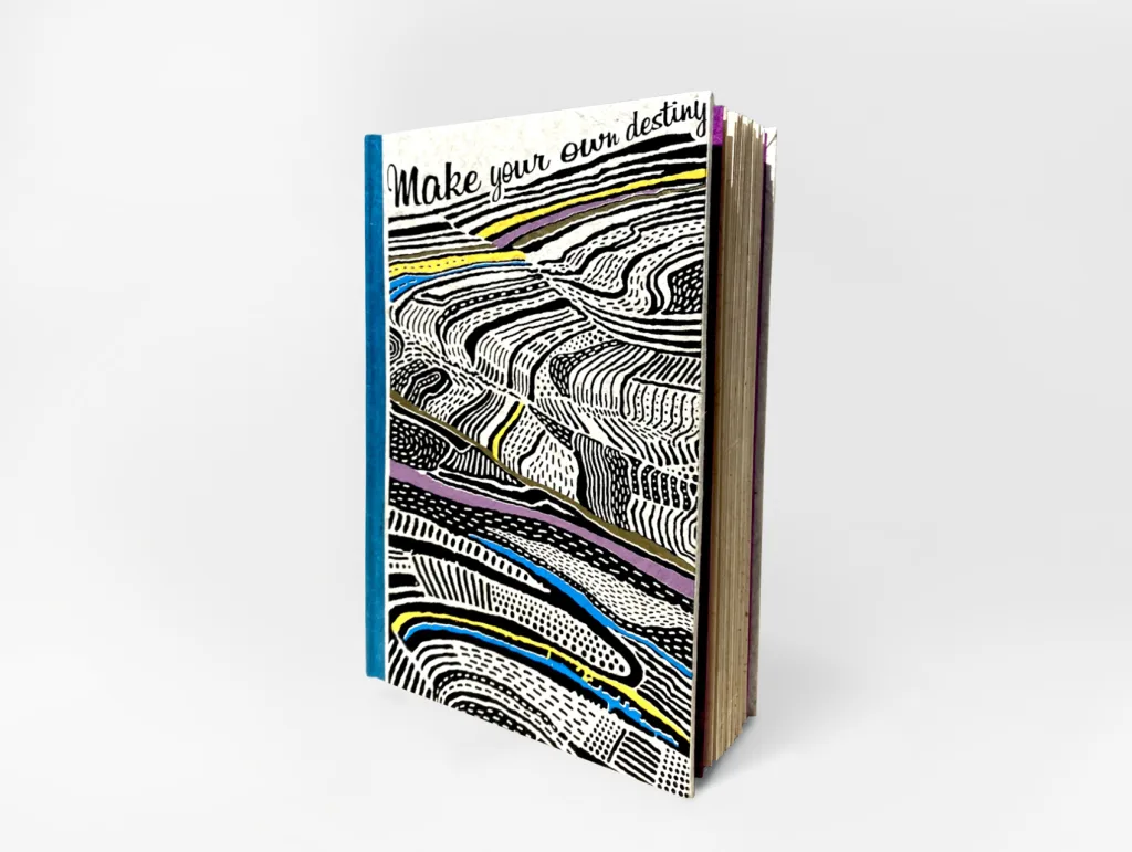 Make your destiny lokta notebook