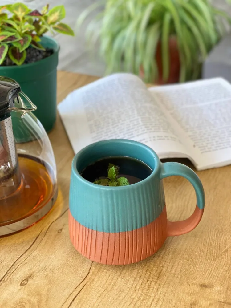 Mechi ceramic cup