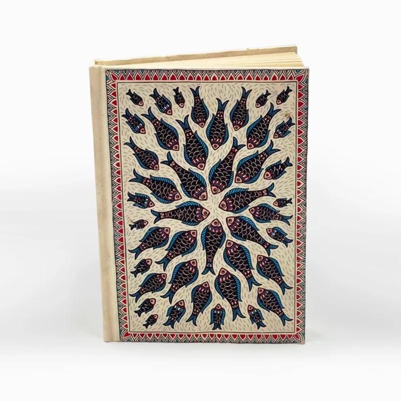 Mithila fishes-4 lokta notebook