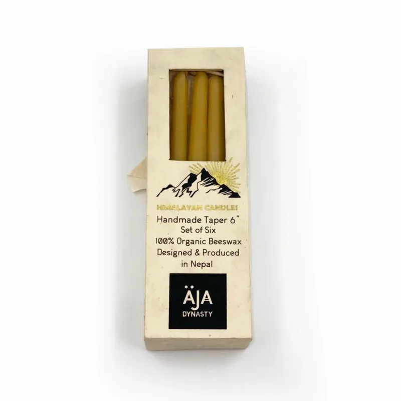 Standard taper 6” candle