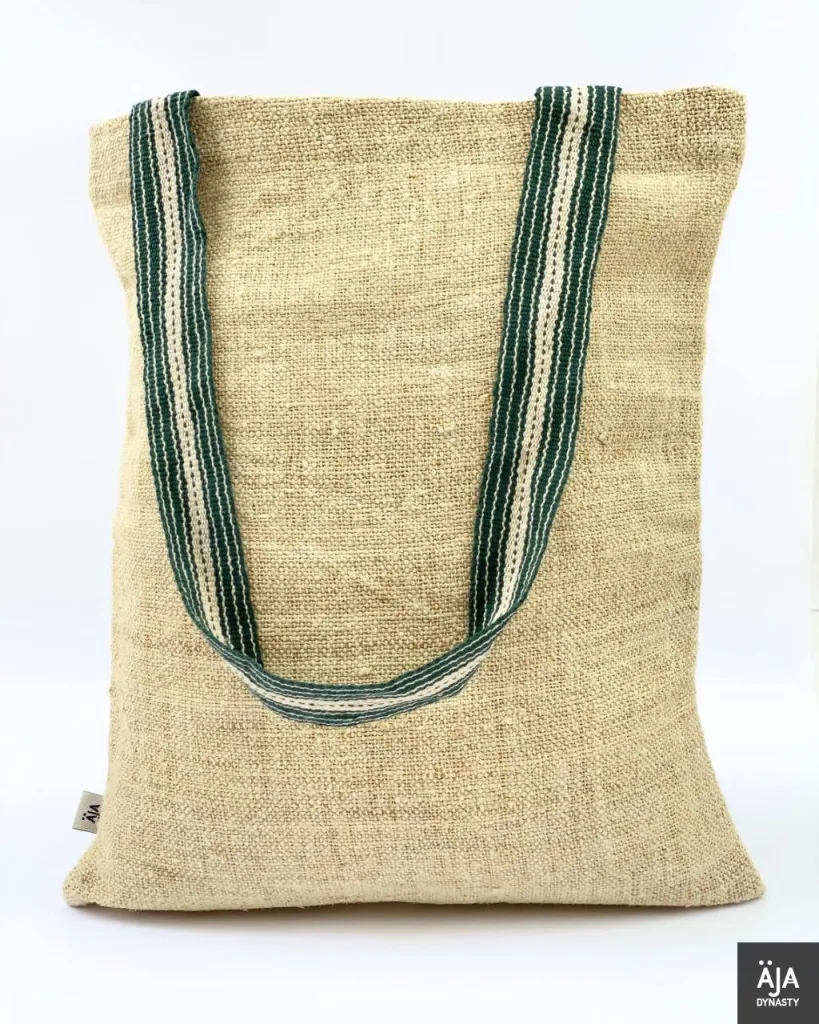 Abhyas hemp tote bag