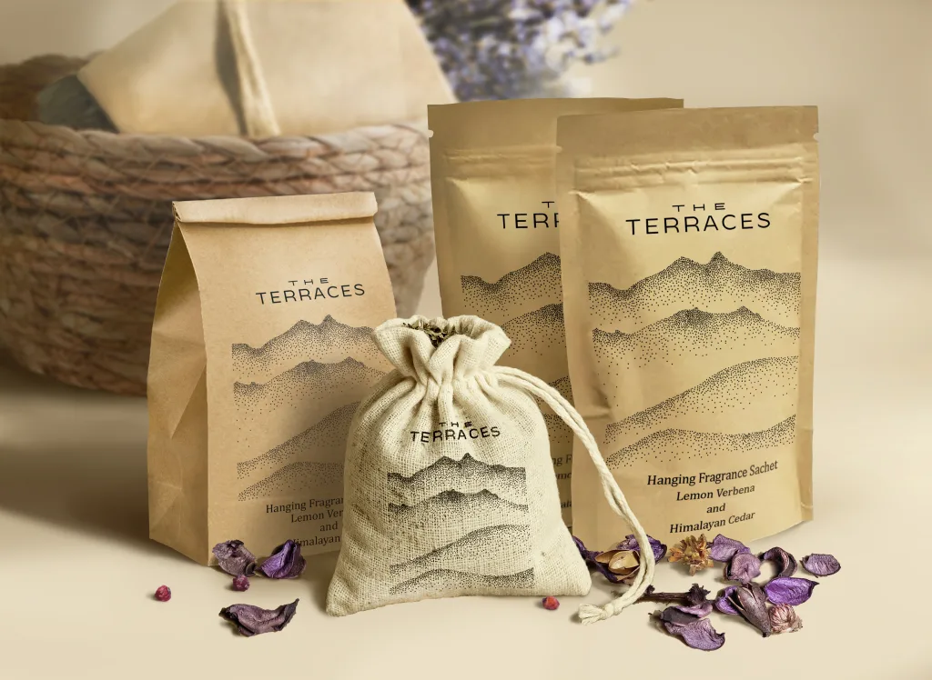 Varieties of specialty teas for The Terraces Resort
